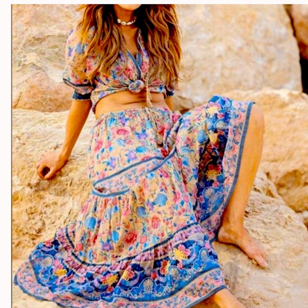 Spell & The Gypsy seashell skirt new🧜🏻‍♀️
